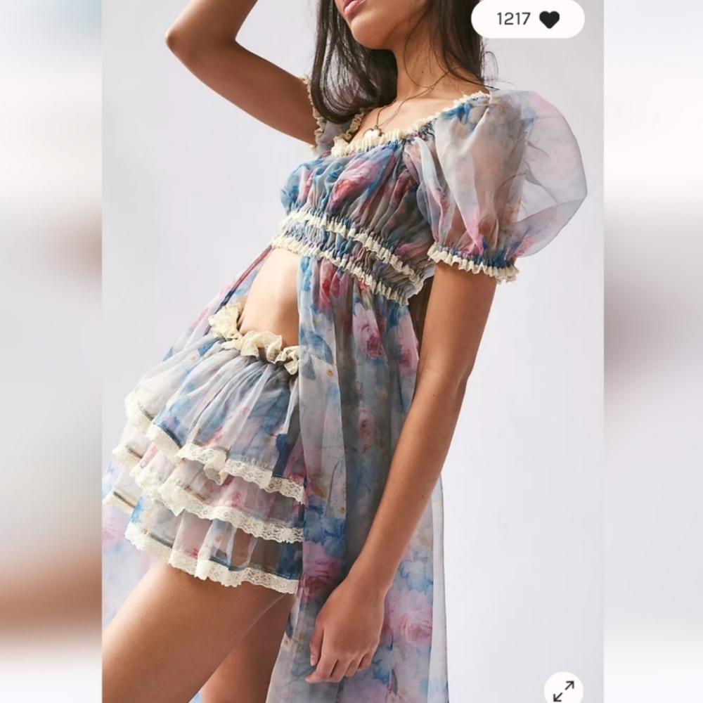 Nwt Selkie x FP The Boudoir Set